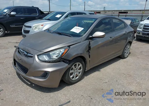 2013 Hyundai Accent Gls from USA, damaged, VIN KMHCT4AE8DU523721